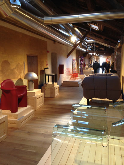 モンツァの宮殿のデザイン展覧会に行ってきました！